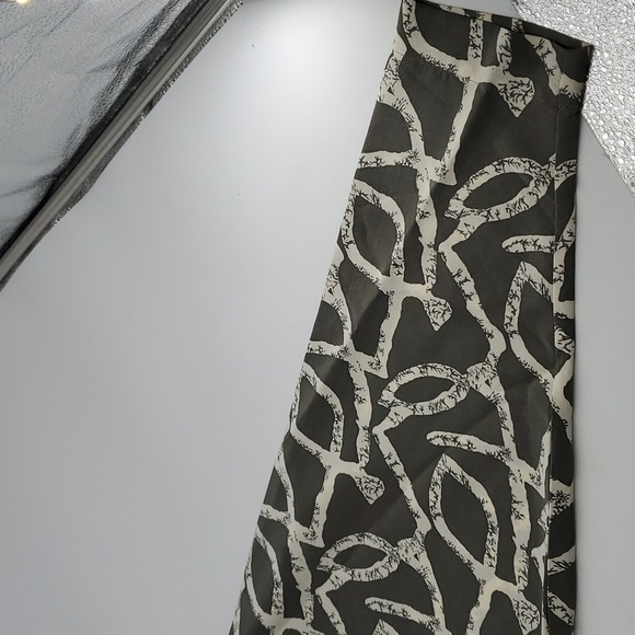 Vintage Shorts Set CHAR 100% Silk 2-Piece Button-front Drawstring Size 8 - Picture 12 of 16